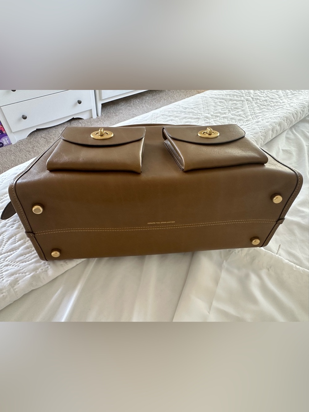 Coach Haversack Muted Olive - Picture 8 of 15